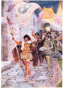 La Orden de un Buen Tiempo 1606, c.1920 de Henry Sandham
